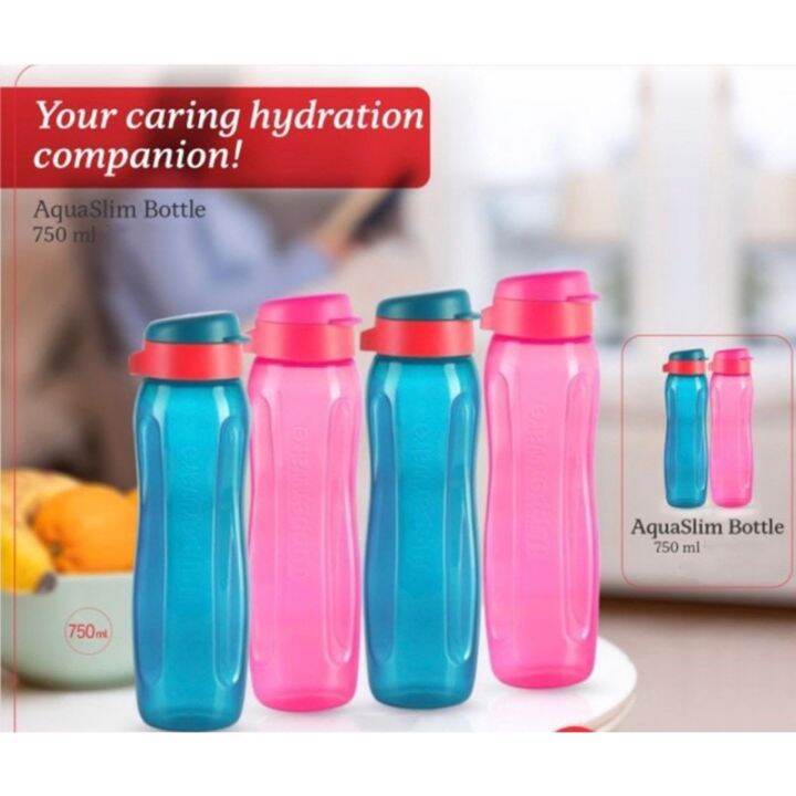 Tupper@ware AquaSlim Bottle 750ml (1) | Lazada