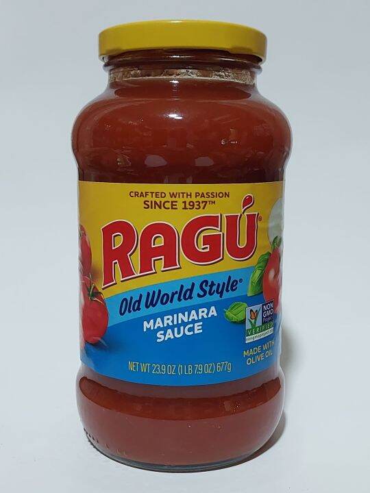 Ragu Old World Style Marinara Sauce 677g Lazada PH