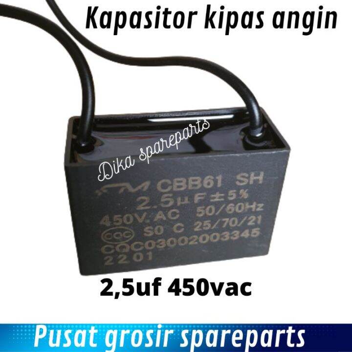 kapasitor kipas angin 2,5 uf Lazada Indonesia