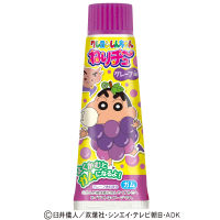 หมากฝรั่งชินจังรสองุ่น หลอดยาสีฟัน คละสี 30g.  Shinchan Neri Chew Grape