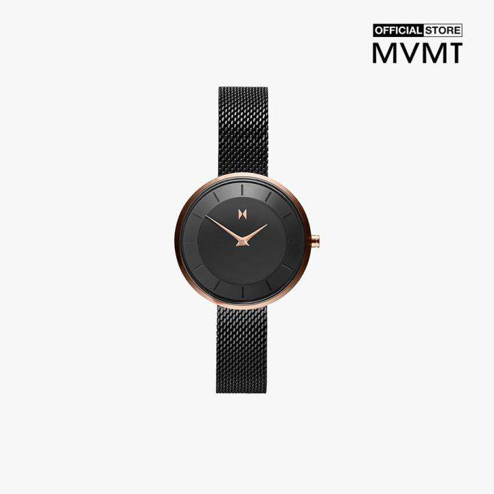 Đồng hồ nữ MVMT mặt tròn dây thép 32mm D-FB01-BL 0000-01