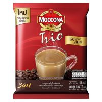 กาแฟ มอคโคน่า ทรีโอ (แดง) 3 in 1 ริชแอนด์สมูท 18 กรัม * 27 ซอง