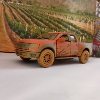 โมเดลรถเหล็ก รถสะสม รถกะบะ ยี่ห้อ 2013 Ford F-150 Rapter KT5365 Scale 1/46