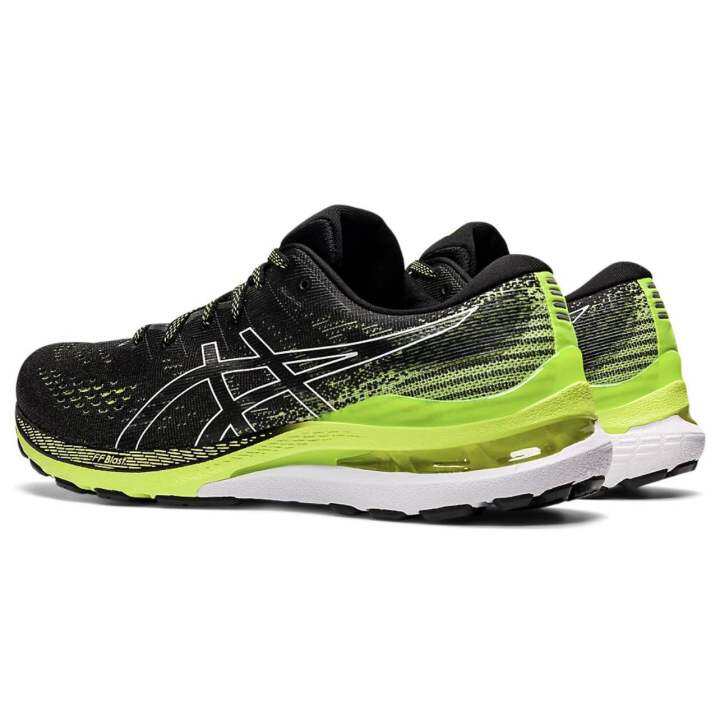 รองเท้าวิ่งชาย-asics-gel-kayano-28-สีดำเขียว-1011b189-004-ของแท้-จาก-shop