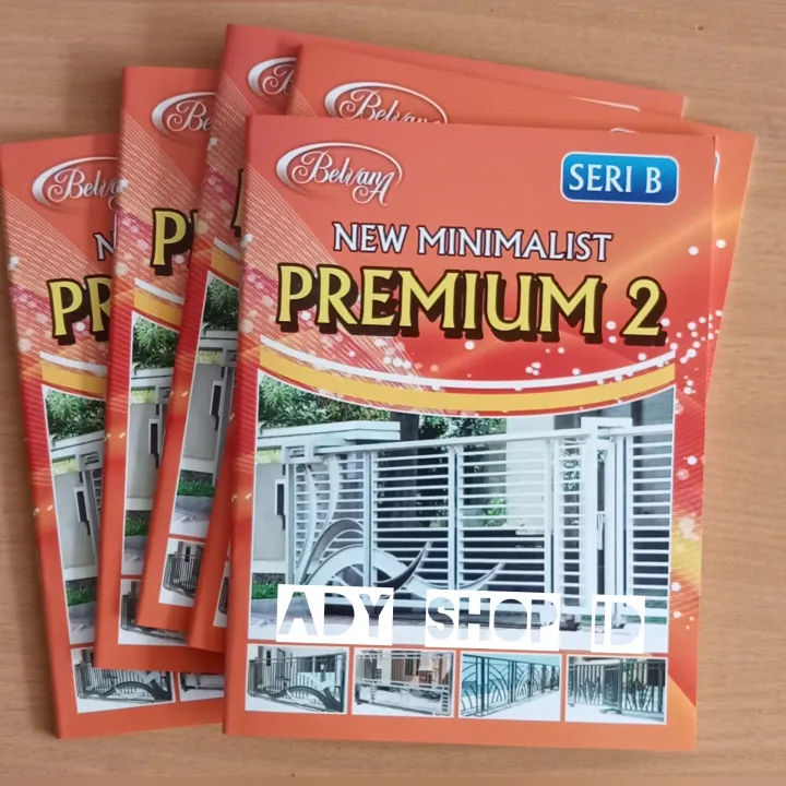 Majalah Katalog New Minimalist PREMIUM 2, Seri B, Isi Gambar 130 Macam ...