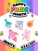 Jibbitz Cute Happy Pride Month?