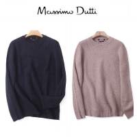 เสื้อไหมพรม เสื้อแคชเมียร์ cashmere knit wear ❄️สเวตเตอร์ไหมพรม ผู้ชาย  ❄️แบรนด์✨MASSIMO DUTTI✨ แท้?% (MY080)