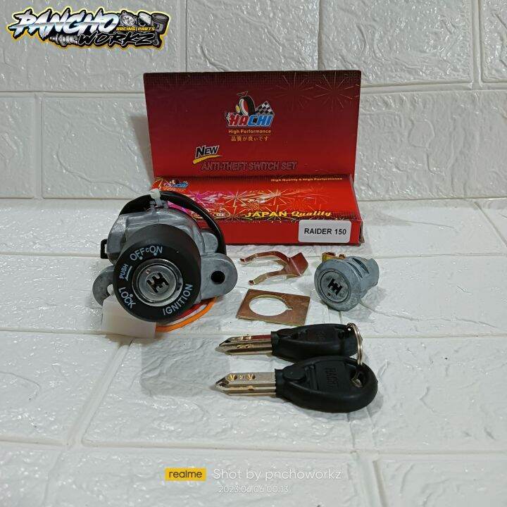 HACHI ANTI THEFT SWITCH SET SUZUKI RAIDER150 CARB TYPE Lazada PH
