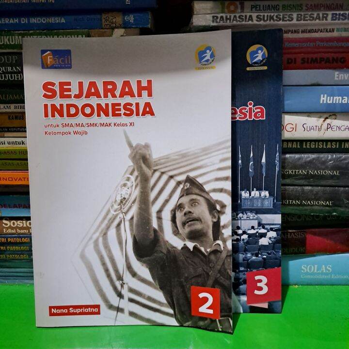 SEJARAH INDONESIA KELAS 1/2/3 SMA FACIL | Lazada Indonesia