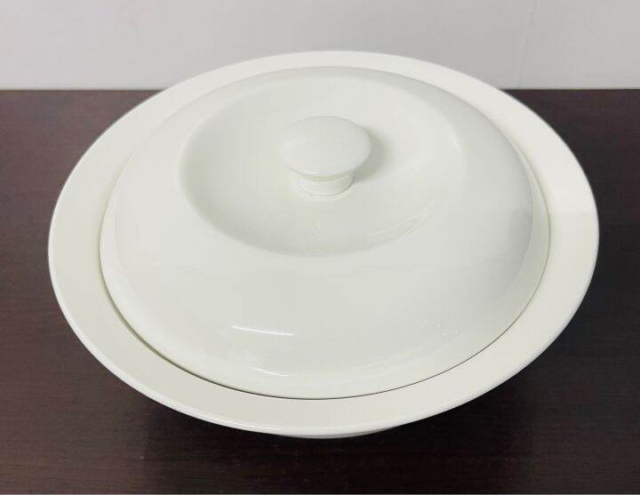 White porcelain extra large soup bowl 9” 1pc Lazada PH