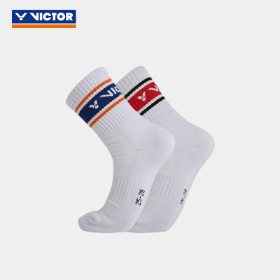 VICTOR VICTOR VICTOR ถุงเท้าแบดมินตันวิกเตอร์เพิ่มความหนาพื้นผ้าขนหนูถุงเท้าชายและหญิงเหงื่อ sk154