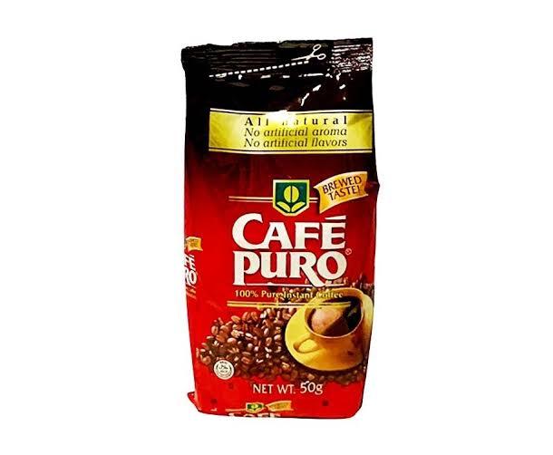 Café Puro 100% Pure Instant Coffee 50g | Lazada PH