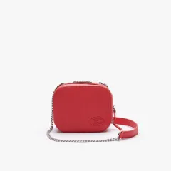 Lacoste Women's Small Grained Leather Crossover Bag - ShopStyle