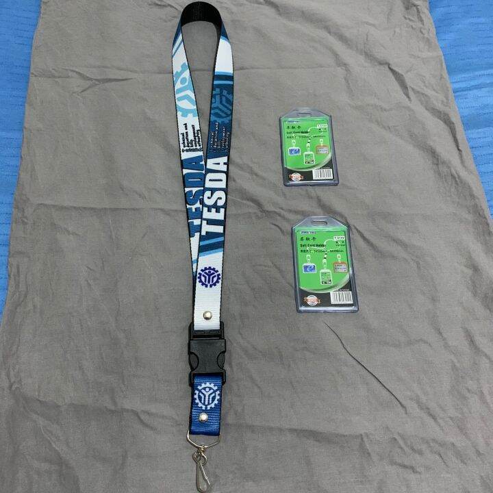 TESDA ID LACE LANYARD | Lazada PH