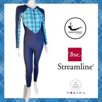 (ไซส์ S-XXL)✨ชุดว่ายน้ำผู้หญิง บอดี้สูท แขนขายาว by BSC Streamline