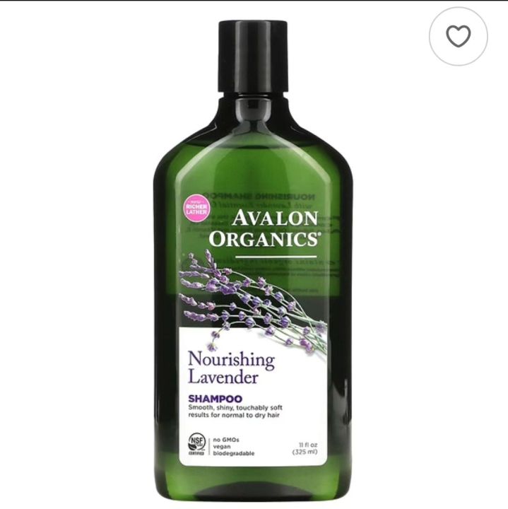 Avalon Organics Shampoo, Nourishing Lavender (325 ml) สินค้านำเข้าจากอเมริกา 

Exp 1/26 ราคา 599 บาท