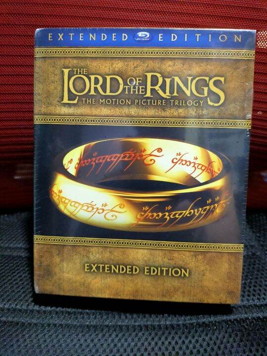 Lord Of The Rings Extended Edition Trilogy Blu Ray Lazada Ph 