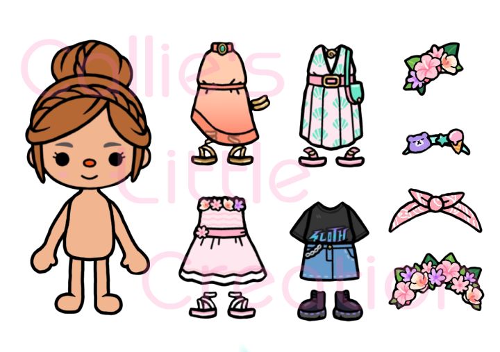 Toca Boca characters Outfit