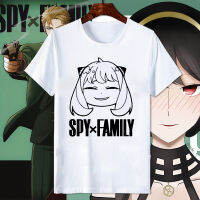 เสื้อทีเชิ้ตสำหรับครอบครัวสอดแนม Spy x Family แขนสั้นคอสเพลย์ลอยเนียเบลล์ใส่ทำงานสำหรับผู้ชาย