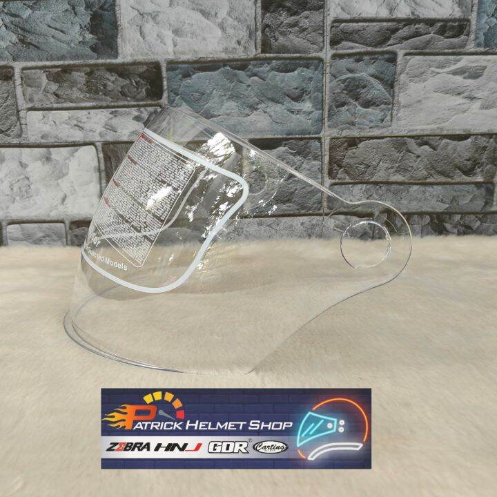 Visor for HNJ A922 Half Face Helmet Lazada PH