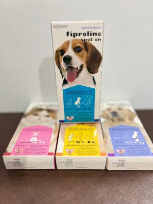 Fiproline ยาหยดเห็บ หมัด สุนัขน้ำหนัก 10.1-20กก.