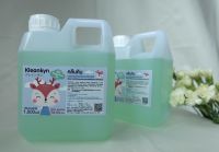 Kleankyn alcohol hand spray 1,000ml. Light green color ??