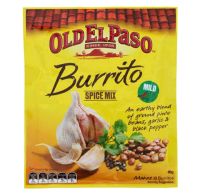 โอลเอลพาโซ ผงเครื่องเทศทำเบอร์ริโต้ Old El Paso Burrito Spice Mix 40g.