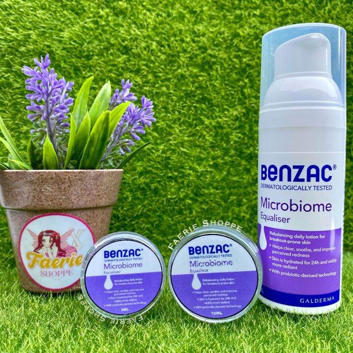 Benzac Microbiome Equalizer Daily Moisturizer 5mL 10mL Lazada PH