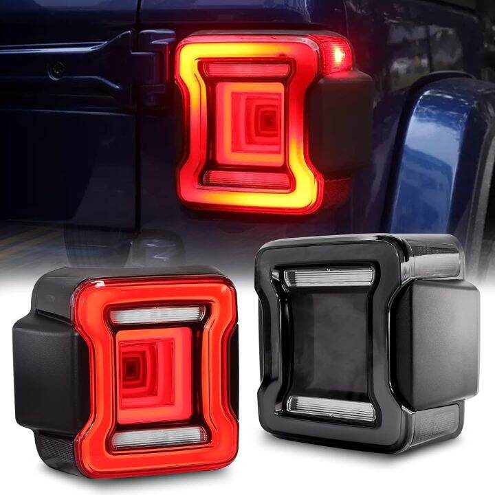 LED taillight for Jeep Wrangler JK JKU 20072017 20182021 New Tunnel