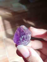 อเมทิสต์ Amethyst ? #Ame1 
#หินดิบ หินสีม่วง หินธรรมชาติ