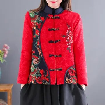 Chinese collar sale jacket for ladies