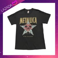 เสื้อยืด METALLICA สีดำ ของแท้ 100% (มีสินค้าพร้อมจัดส่ง)