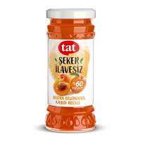 Tat Apricot Jam, No Added Sugar (Şeker İlavesiz Kayısı Reçeli) 270g แยมแอปริคอท เนื้อผลไม้60% ไม่มีน้ำตาล