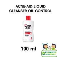 ?ACNE-AID LIQUID CLEANSER 100 ML (แอคเน่-เอด ลิควิด คลีนเซอร์ 100 มล.) สีแดง?