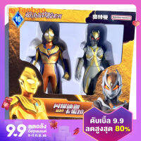 ของแท้ Bandai อุลตราแมนซูเปอร์ฮีโร่ยางนิ่มเซตาแกมมาในอนาคตจักรพรรดิห้าเจดเดอร์จีเออร์บอลลี่ตุ๊กตา