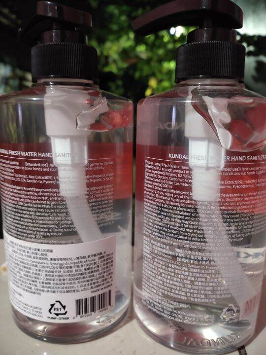 KUNDAL fresh water hand sanitizer Lazada Indonesia