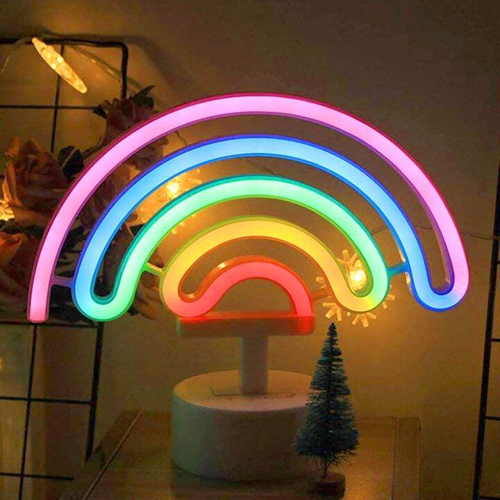 ledlamp neon light rainbow multi