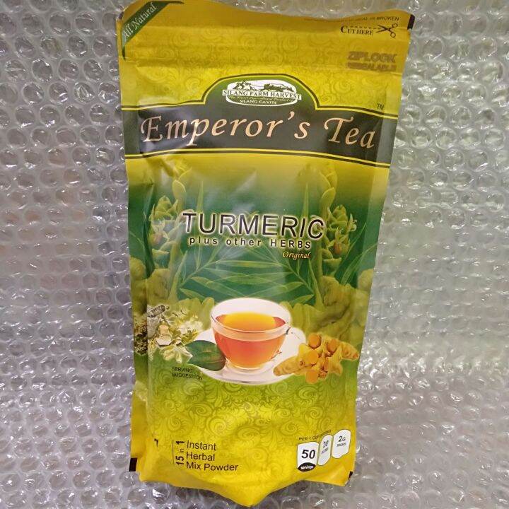 TURMERIC EMPEROR'S TEA IN POUCH 350g Lazada PH