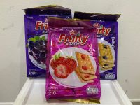 Ok Fruity Biscuits รสสตอเบอรี่,รสองุ่น