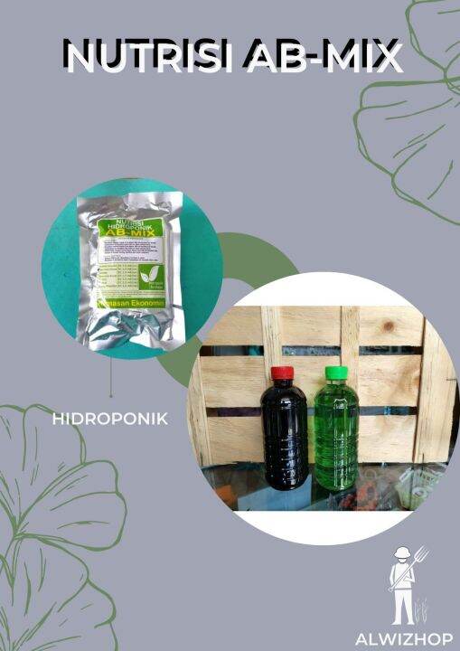 Nutrisi AB-MIX Bagi Tanaman Hidroponik - 1pcs (pupuk Nurtisi Bagi ...