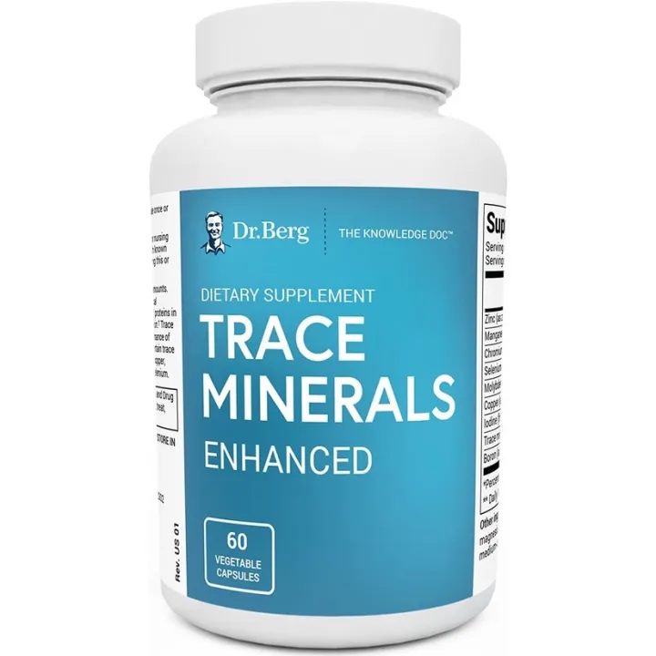 Dr Bergs Trace Minerals Enhanced Complex Complete With 70 Nutrient 1665