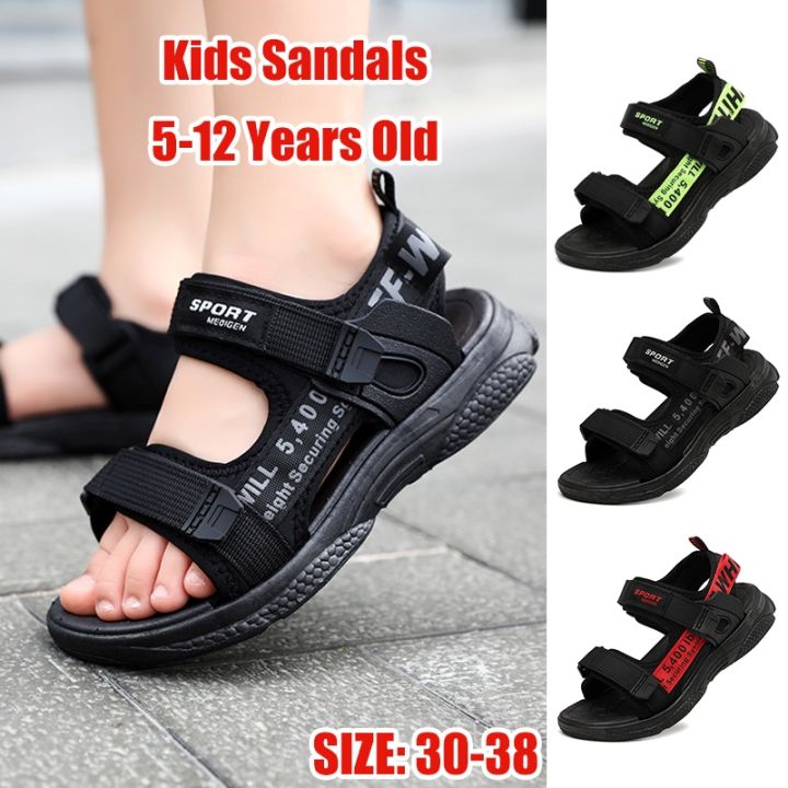 Boys sandals hot sale size 13