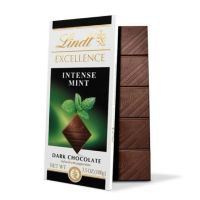 Lindt Excellence Intense Mint Dark  Chocolate 100g ลินด์ เอ็กเซอร์เล็นซ์ ดาร์คช๊อคโกแลตรสมิ้นต์ ปริมาณ 100 กรัม