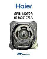 มอเตอร์ปั่นแห้งเครื่องซักผ้าไฮเออร์| 0034001073A|Haier|SPIN MOTOR|อะไหล่แท้100%|สามารถใช้ได้กับรุ่น HWM-T120N2|HWM-T200N2|HWM-T130N2|HWM-T160N2| HWM-T140N2