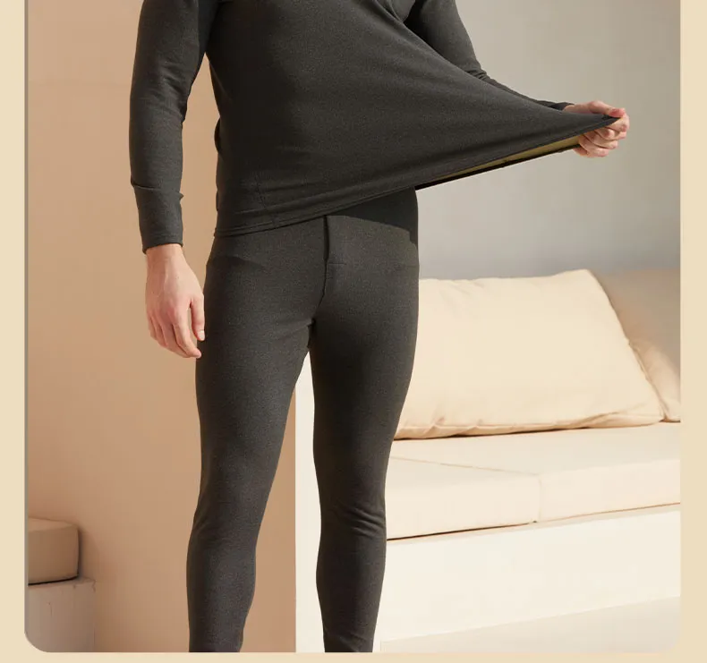 Dralon Seamless Fever Large Size Thermal Underwear for Men and