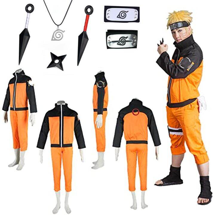Naruto Cosplay Anime Naruto Costume Full Set Performance Costume