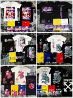 เสื้อยืดลายการ์ตูน นารูโตะ M-2XL เสื้อแนวสตรีท