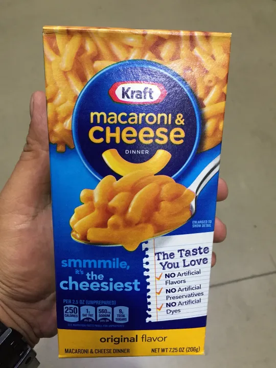 KRAFT MACARONI AND CHEESE Original Flavor 206g | Lazada PH