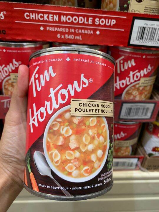 Tim Hortons Chicken Noodle Soup 540ml Lazada PH
