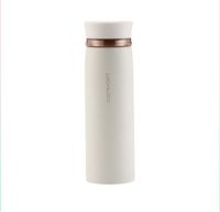 LocknLock แก้วเก็บอุณหภูมิ Feather Light Ring Tumbler. LHC4131 สี IVORY